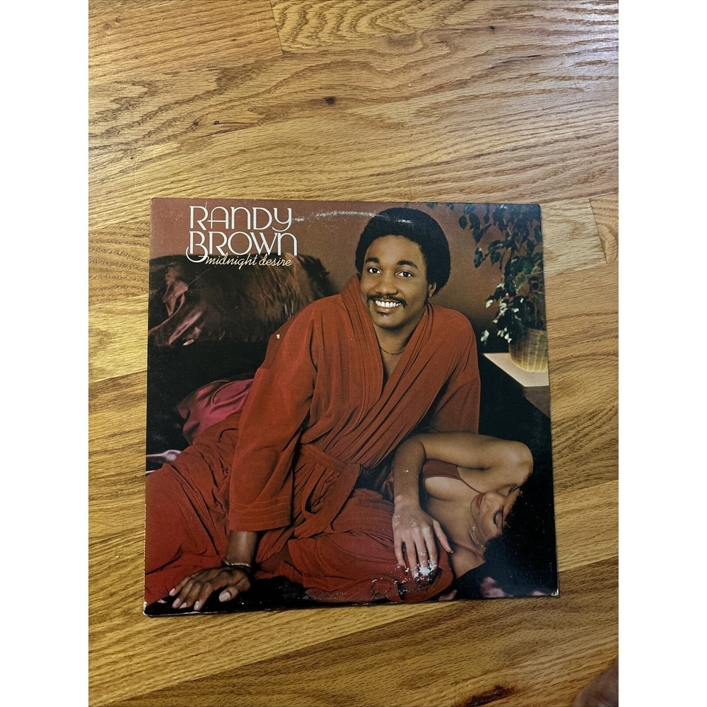 Randy Brown Midnight Desire‎ Vinyl LP Chocolate City CCLP 2010 1980 Soul R&B 12"